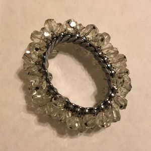 Vintage Clear Crystal Bracelet